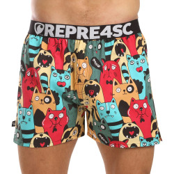 Represent Pantaloni scurți pentru bărbați exclusiv Mike Cat Fans (R4M-BOX-0706)