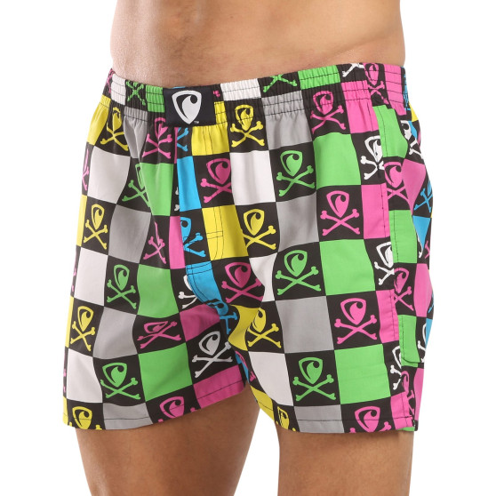 Represent Pantaloni scurți pentru bărbați exclusiv Ali Bones Monoscope (R4M-BOX-0618)