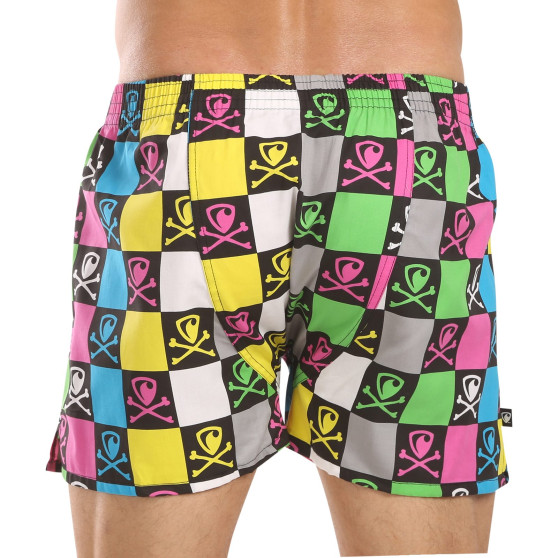 Represent Pantaloni scurți pentru bărbați exclusiv Ali Bones Monoscope (R4M-BOX-0618)