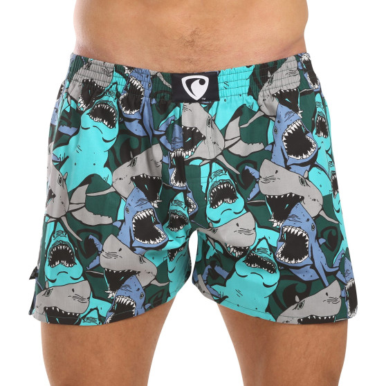 Represent Pantaloni scurți pentru bărbați exclusiv Ali Happy Sharks (R4M-BOX-0609)