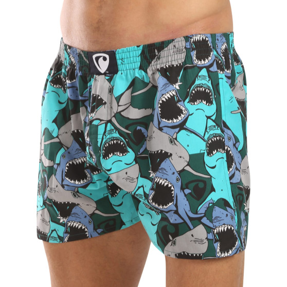 Represent Pantaloni scurți pentru bărbați exclusiv Ali Happy Sharks (R4M-BOX-0609)