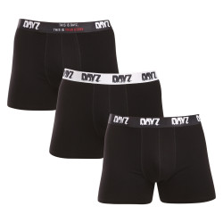 3PACK boxeri bărbați Calvin Klein negri (NB3612A-MDL)