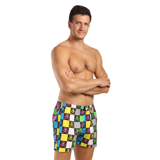 Represent Pantaloni scurți pentru bărbați exclusiv Ali Bones Monoscope (R4M-BOX-0618)