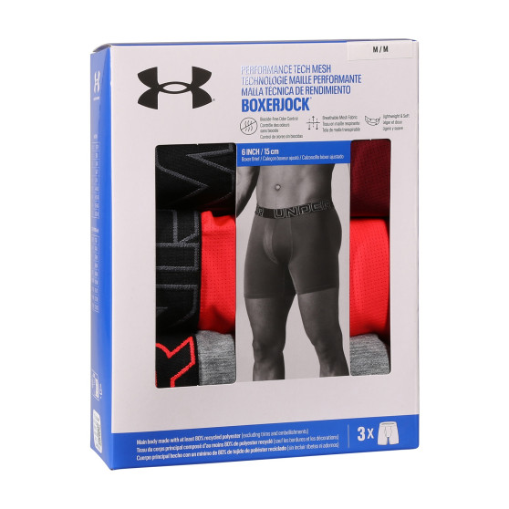 3PACK boxeri bărbați Under Armour multicolori (1383884 625)