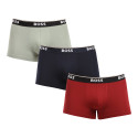 3PACK boxeri bărbați BOSS multicolori (50517827 967)