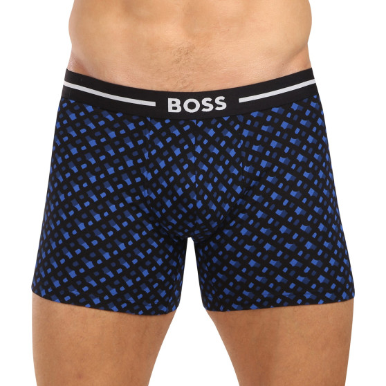 3PACK boxeri bărbați BOSS multicolori (50517840 982)