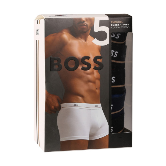 5PACK boxeri bărbați BOSS multicolori (50517854 972)