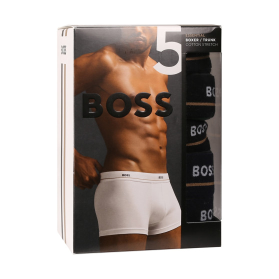 5PACK boxeri bărbați BOSS multicolori (50517854 973)