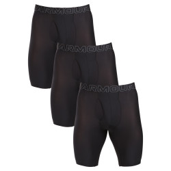 3PACK boxeri bărbați Under Armour negri (1383886 001)