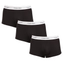 3PACK boxeri bărbați Calvin Klein negri (NB3956A-UB1)