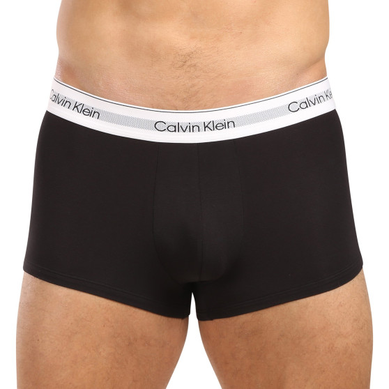 3PACK boxeri bărbați Calvin Klein negri (NB3956A-UB1)