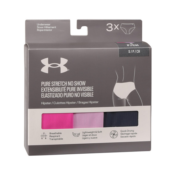 3PACK chiloți damă Under Armour multicolori (1383895 652)