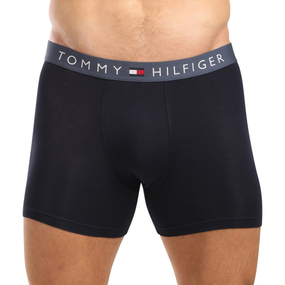 3PACK boxeri bărbați Tommy Hilfiger albastru închis (UM0UM03431 0R1)