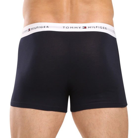 3PACK boxeri bărbați Tommy Hilfiger albastru închis (UM0UM02763 0W3)