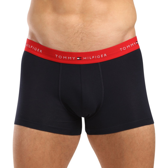 3PACK boxeri bărbați Tommy Hilfiger albastru închis (UM0UM02763 0W3)