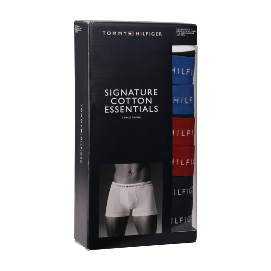 7PACK boxeri bărbați Tommy Hilfiger albastru închis (UM0UM03385 0W4)