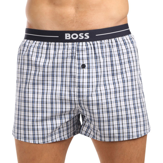 3PACK Boxeri largi bărbați BOSS multicolori (50505677 460)