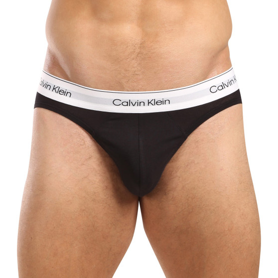 3PACK slipuri bărbați Calvin Klein negre (NB3961A-UB1)