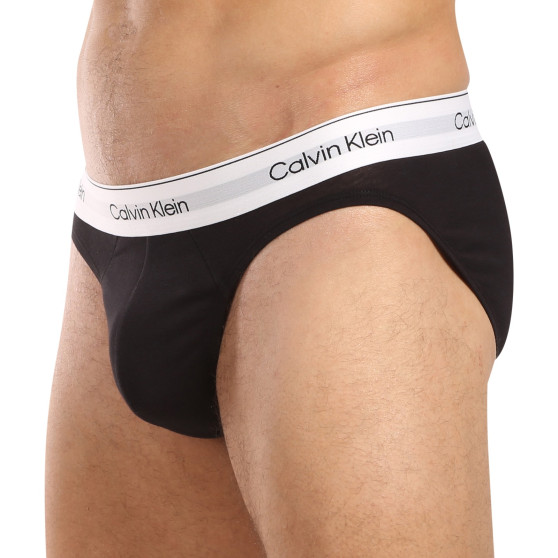 3PACK slipuri bărbați Calvin Klein negre (NB3961A-UB1)