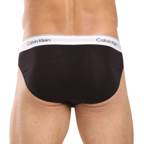 3PACK slipuri bărbați Calvin Klein negre (NB3961A-UB1)