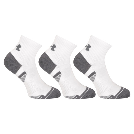 3PACK șosete Under Armour albe (1379528 100)