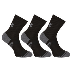 3PACK șosete Under Armour negre (1379512 001)