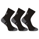 3PACK șosete Under Armour negre (1379530 001)