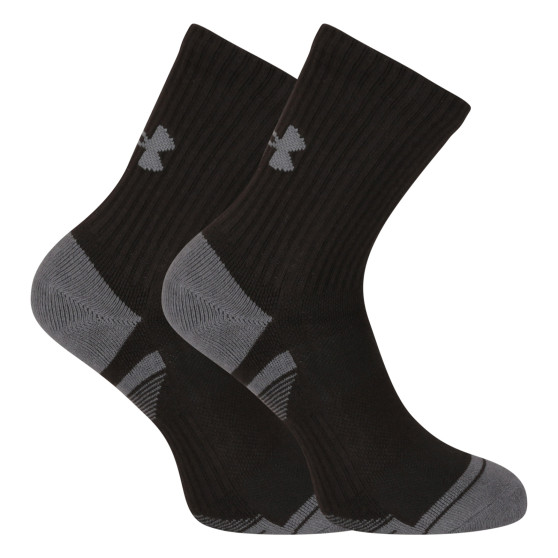 3PACK șosete Under Armour negre (1379530 001)