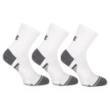 3PACK șosete Under Armour albe (1379530 100)