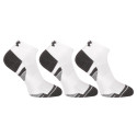 3PACK șosete Under Armour albe (1379504 100)