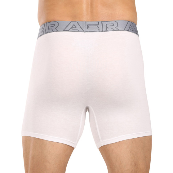 3PACK boxeri bărbați Under Armour albi (1383889 100)