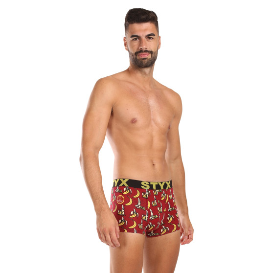 Styx Bărbați boxer pantaloni scurți artă sport cauciuc banane (G1359)