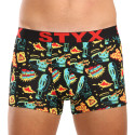 Styx Bărbați boxer pantaloni scurți artă sport cauciuc toohot (G1458)