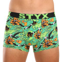 Styx Bărbați boxer pantaloni scurți artă sport cauciuc tropic (G1557)