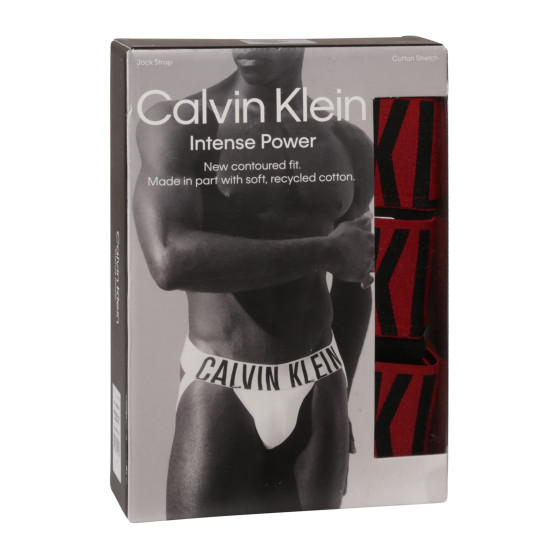 3PACK jocks bărbați Calvin Klein negri (NB3606A-Q5X)