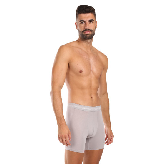 3PACK boxeri bărbați Calvin Klein multicolori (NB1770A-QRH)