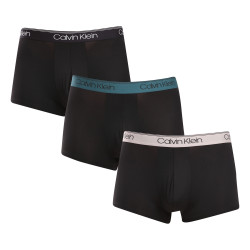 3PACK boxeri bărbați Calvin Klein negri (NB2569A-Q7E)