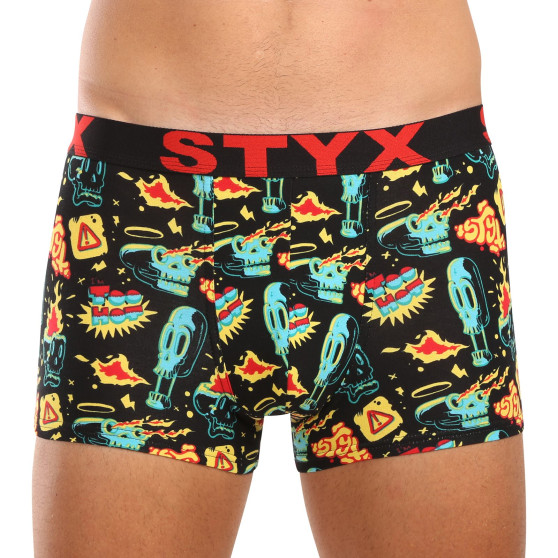 6PACK boxeri bărbați Styx art elastic sport multicolori (6G13198780)