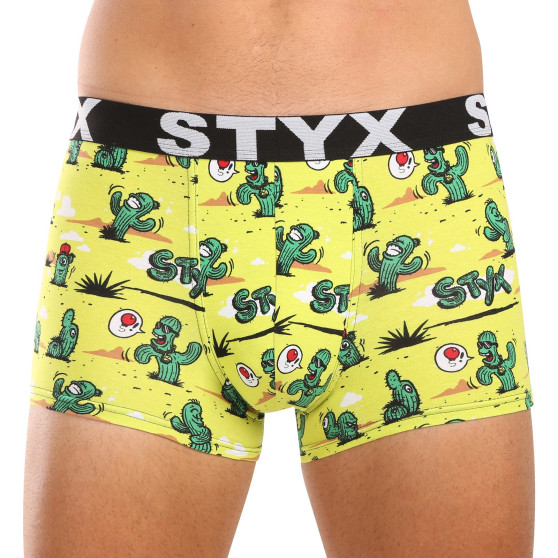 6PACK boxeri bărbați Styx art elastic sport multicolori (6G13198780)