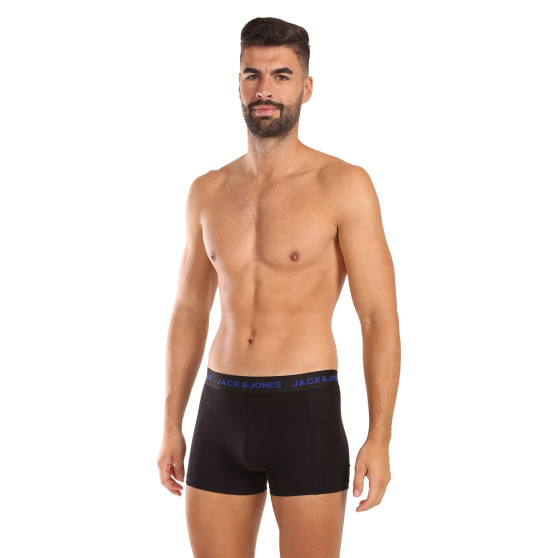 5PACK boxeri bărbați Jack and Jones negri (12242494)