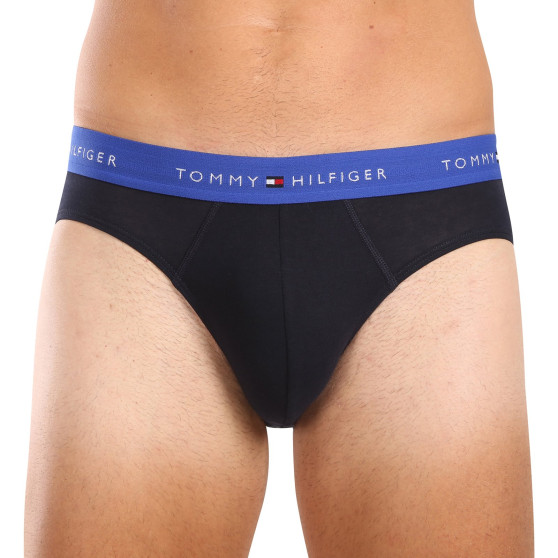 3PACK slipuri bărbați Tommy Hilfiger albastru închis (UM0UM02904 0Y1)