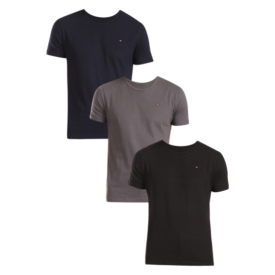 3PACK tricou bărbați Tommy Hilfiger multicolor (UM0UM03379 0S7)