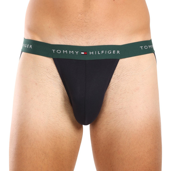 3PACK jocks bărbați Tommy Hilfiger negri (UM0UM03384 0UI)