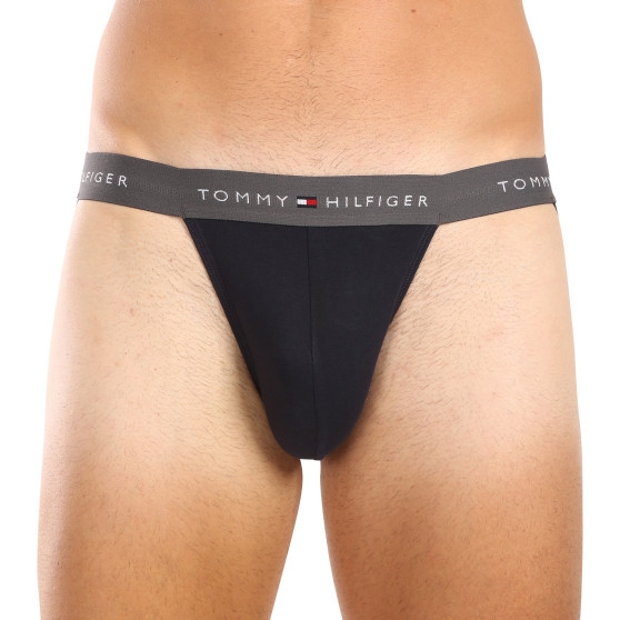 3PACK jocks bărbați Tommy Hilfiger negri (UM0UM03384 0UI)