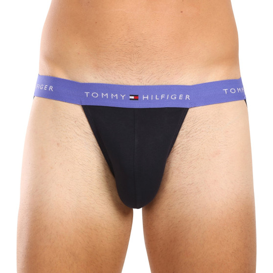 3PACK jocks bărbați Tommy Hilfiger negri (UM0UM03384 0UI)