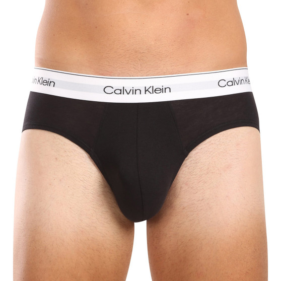 3PACK slipuri bărbați Calvin Klein negre (NB3962A-UB1)