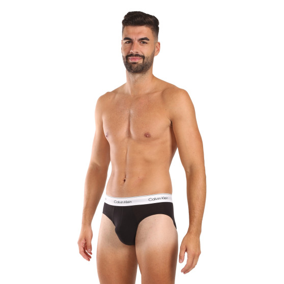 3PACK slipuri bărbați Calvin Klein negre (NB3962A-UB1)