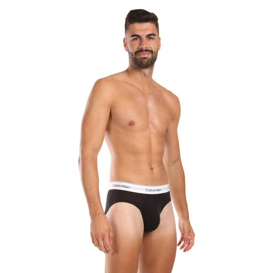 3PACK slipuri bărbați Calvin Klein negre (NB3962A-UB1)