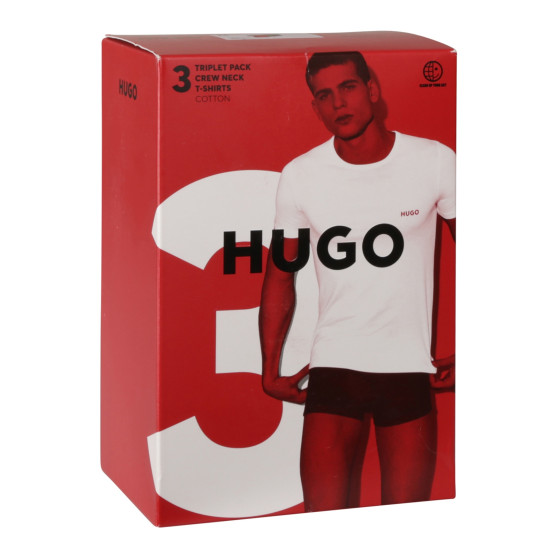 3PACK tricou bărbați HUGO multicolor (50480088 985)