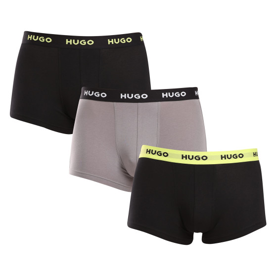 3PACK boxeri bărbați HUGO multicolori (50517878 986)